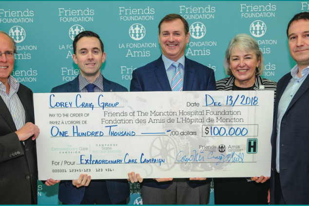 corey craig donation